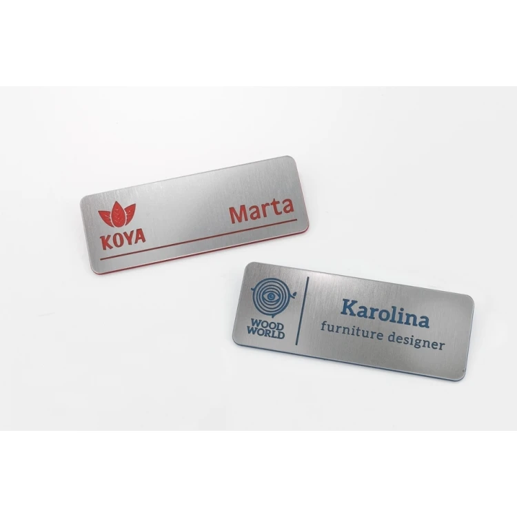 Ausweis - Medium - Silber mit Gravur - ID077