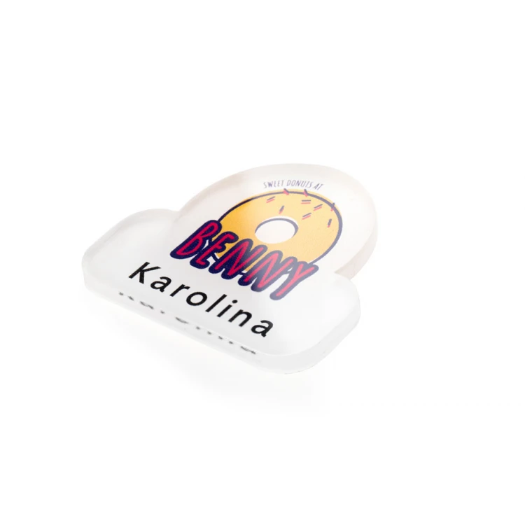 Ausweis in Form Ihres Logos - Plexiglas mit UV-Druck - ID113