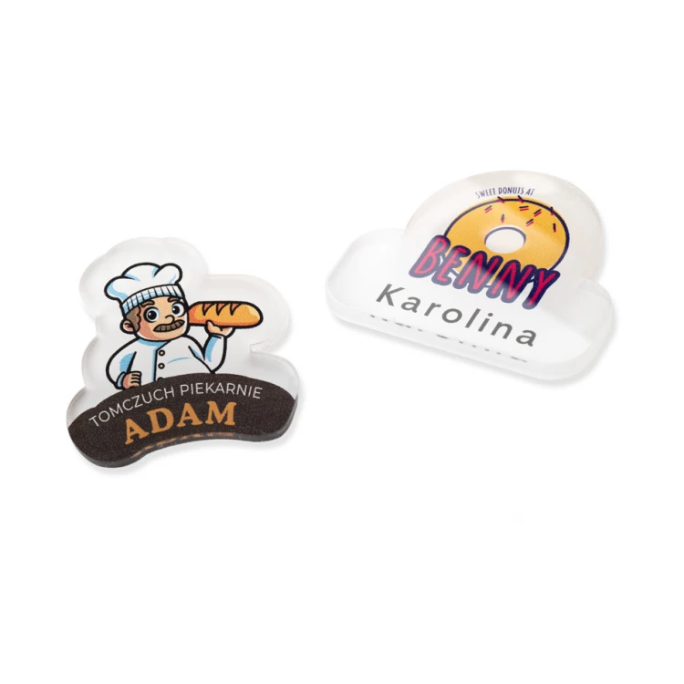Ausweis in Form Ihres Logos - Plexiglas mit UV-Druck - ID113