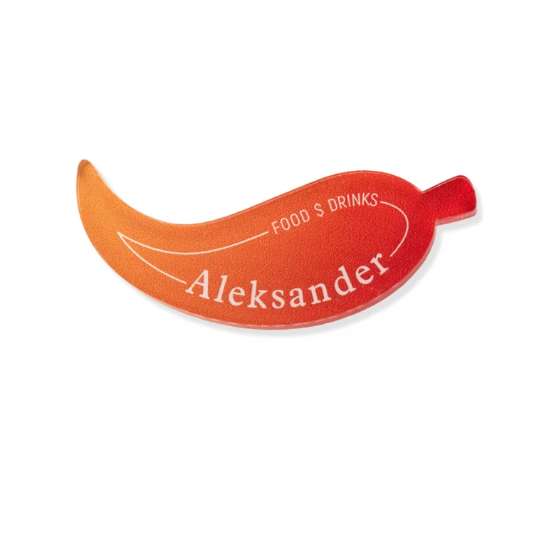 Ausweis in Form Ihres Logos - Plexiglas mit UV-Druck - ID114