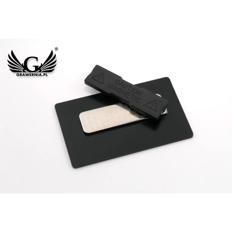 UV-bedruckter Ausweis - groß - goldfarben - 65x40mm - ID091