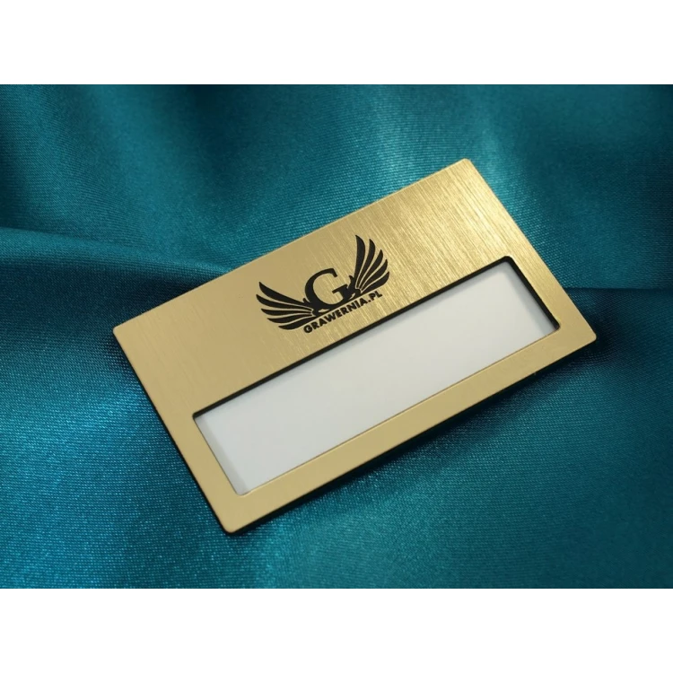 Ausweis mit Fenster - Gold B - ID020