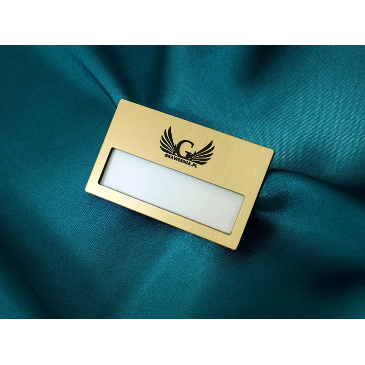 Ausweis mit Fenster - Gold B - ID020