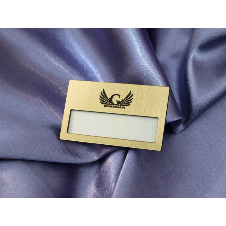 Ausweis mit Fenster - Gold B - ID020