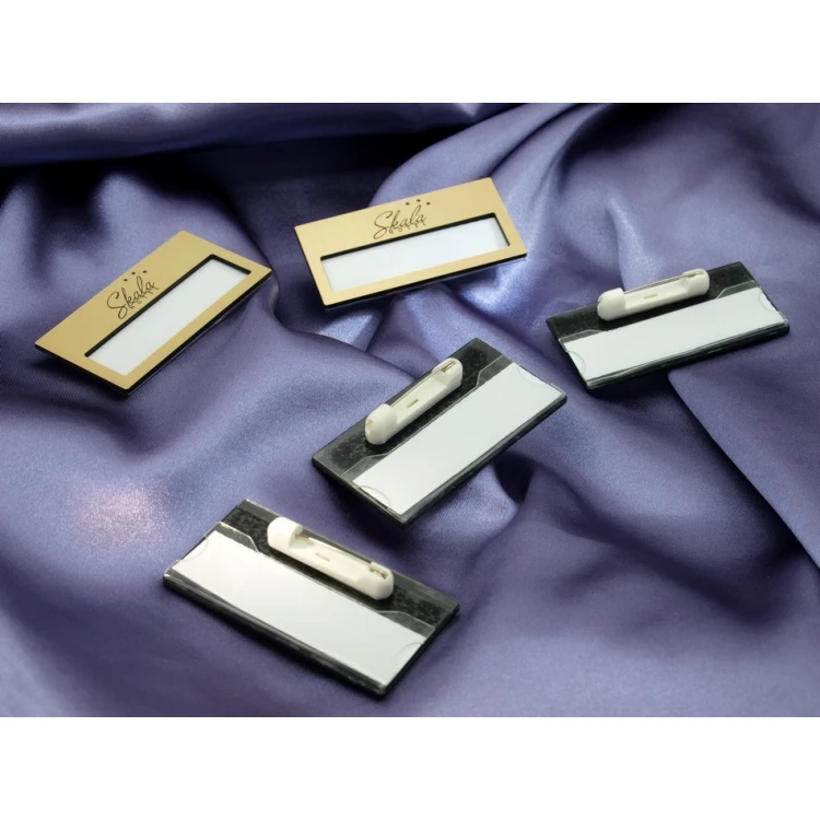 Ausweis mit Fenster - Gold M - ID021