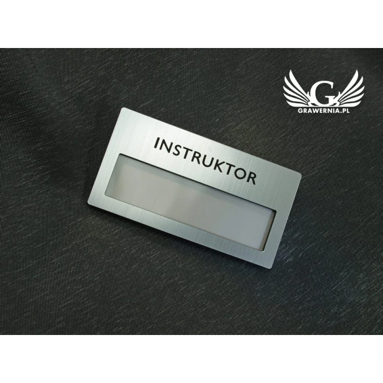 Ausweis mit Fenster - Silver M - ID023