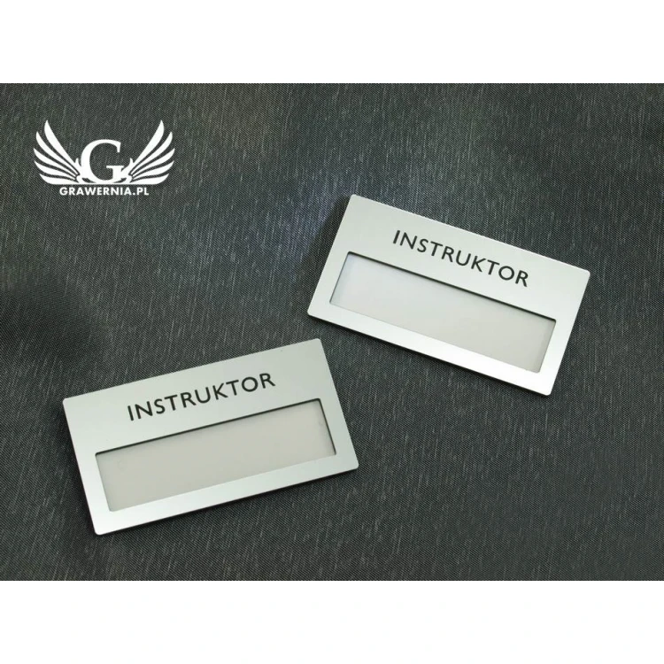Ausweis mit Fenster - Silver M - ID023