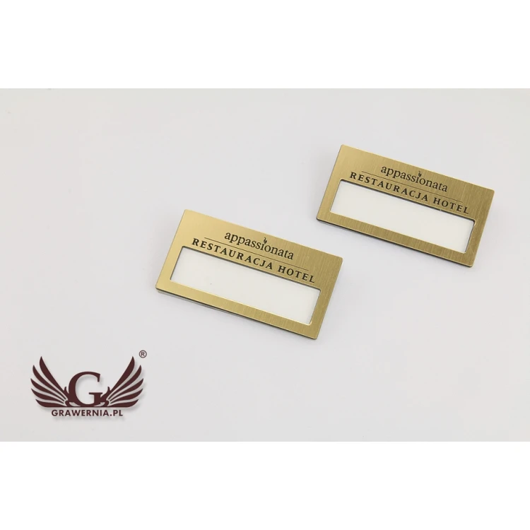 Ausweis mit Fenster - Gold M - ID021