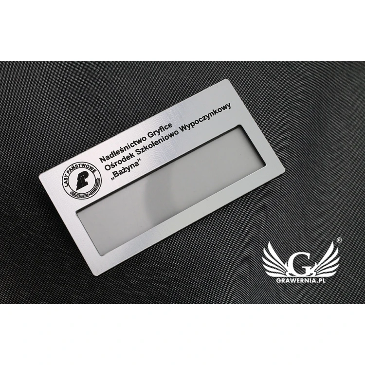 Ausweis mit Fenster - Silver M - ID023