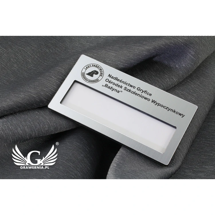 Ausweis mit Fenster - Silver M - ID023