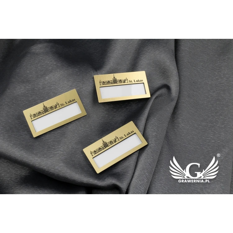Ausweis mit Fenster - Gold M - ID021