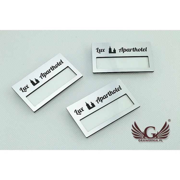 Ausweis mit Fenster - Silver B - ID022