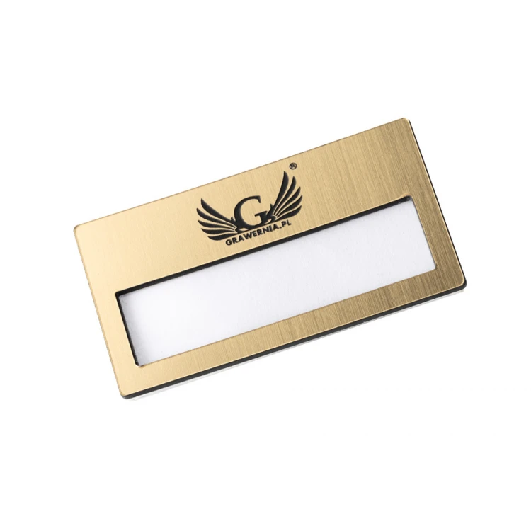 Ausweis mit Fenster - Gold M - ID021