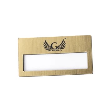 Ausweis mit Fenster - Gold M - ID021