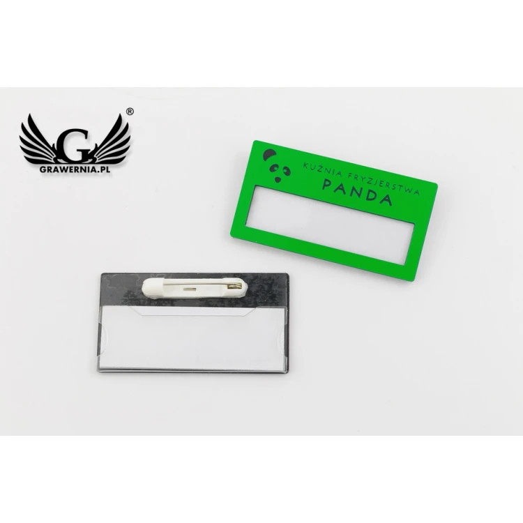 Ausweis mit Fenster - Neon - M - Größe 67x35mm - ID076