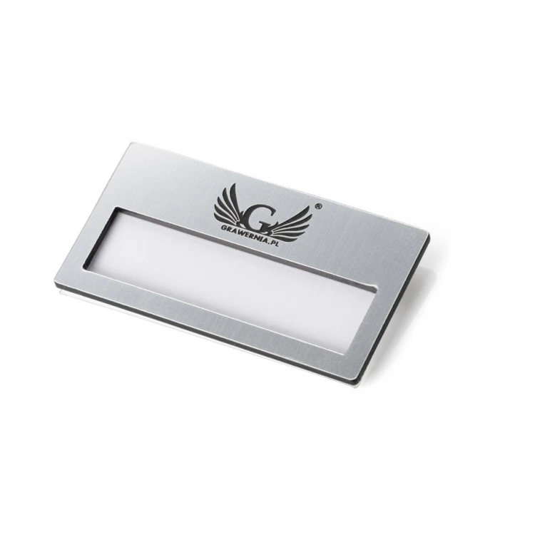 Ausweis mit Fenster - Silver M - ID023