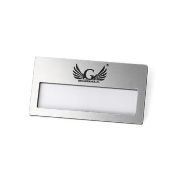 Ausweis mit Fenster - Silver M - ID023
