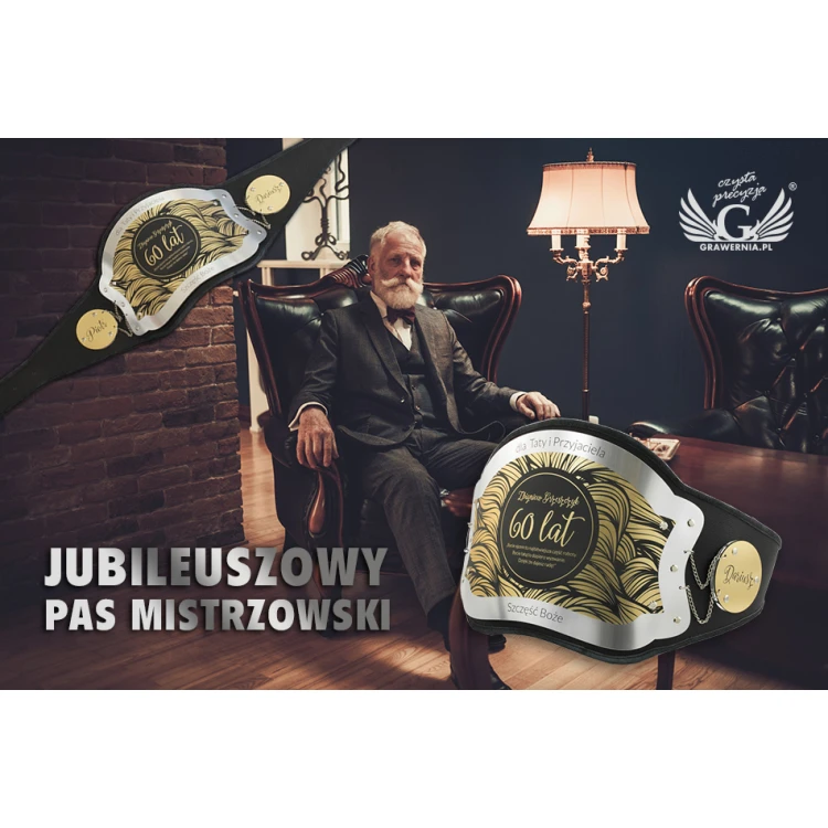JUBILÄUMS-MEISTERGÜRTEL FÜR DEN VATER - P038