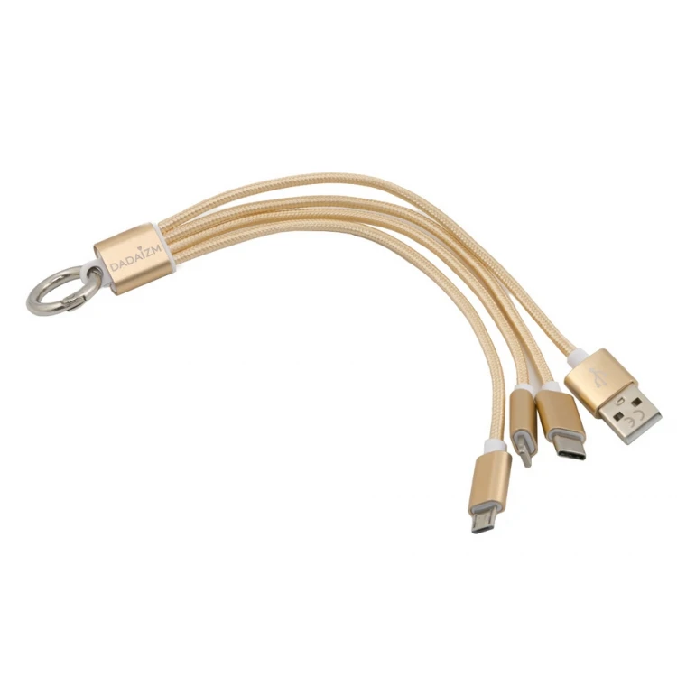USB-Kabel 3 in 1 Toronto - beliebige Gravur - BP95