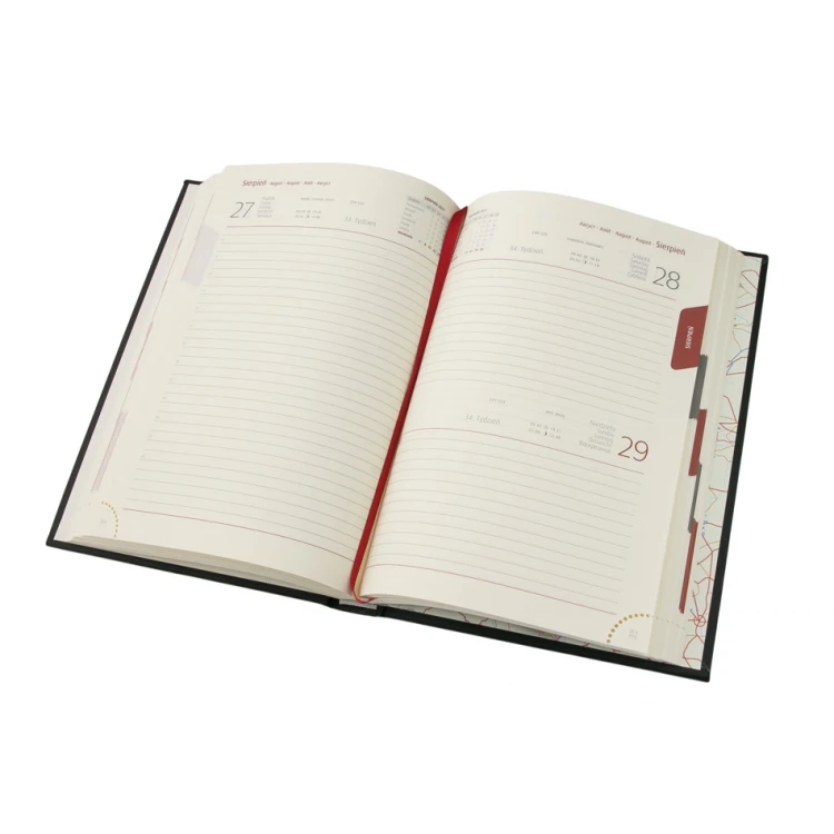 Verde Kalender schwarz mit Ihrem UV-Druck - KAL007