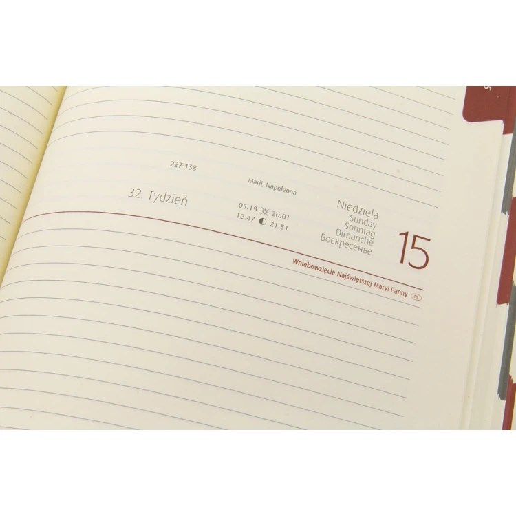 Verde Kalender schwarz mit Ihrem UV-Druck - KAL007