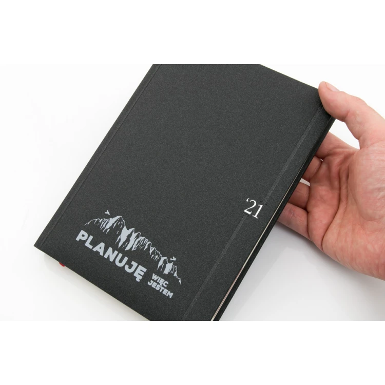 Verde Kalender schwarz mit Ihrem UV-Druck - KAL007