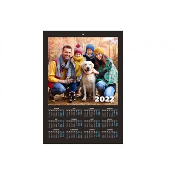 Kalender mit Foto - UV-Farbdruck - Abmessungen 297x420mm (A3) - KAL004