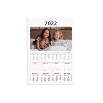 Kalender mit Foto - UV-Farbdruck - Abmessungen 297x420mm (A3) - KAL002
