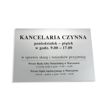 Büro geöffnet - SZ028 - Abmessungen 297x210mm (A4)