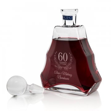 Karaffe mit Gravur für Likör oder Schnaps - VERA - Geschenk zum Hochzeitstag - KAR008