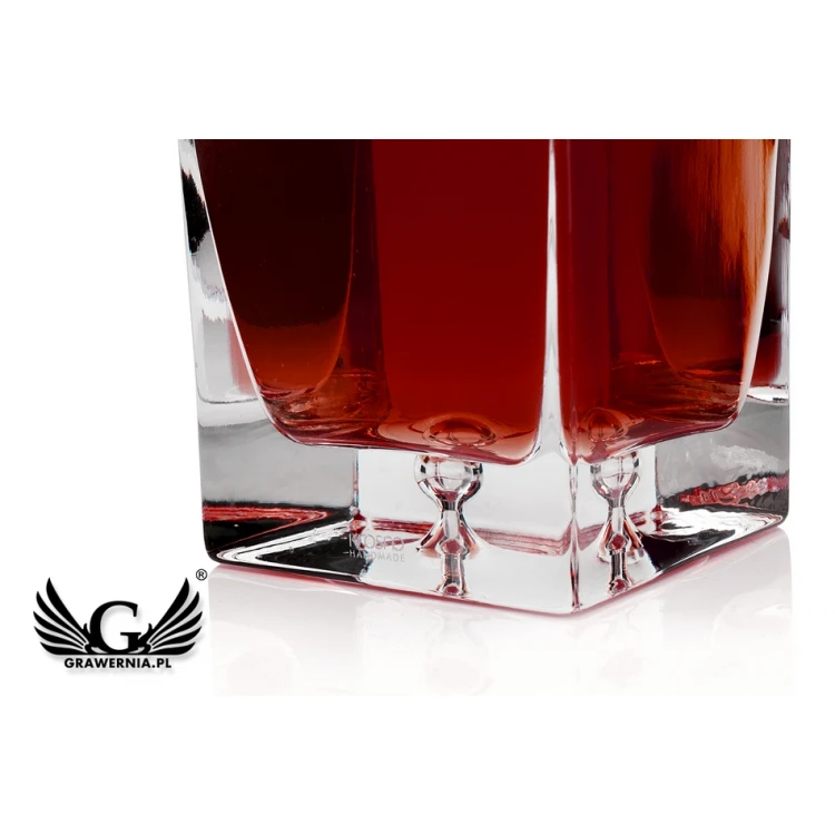 Karaffe mit Gravur für Liköre oder Whisky - LAMBERT - Hochzeitstag - KAR045