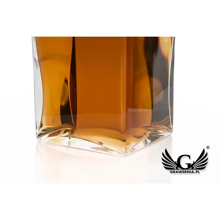 Karaffe mit Gravur für Whisky oder Liköre - TREFL - Geschenk für den Großvater - KAR028