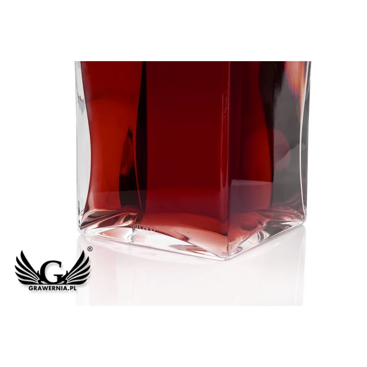 Karaffe mit Gravur für Whisky oder Liköre - TREFL - Hochzeitstag - KAR038