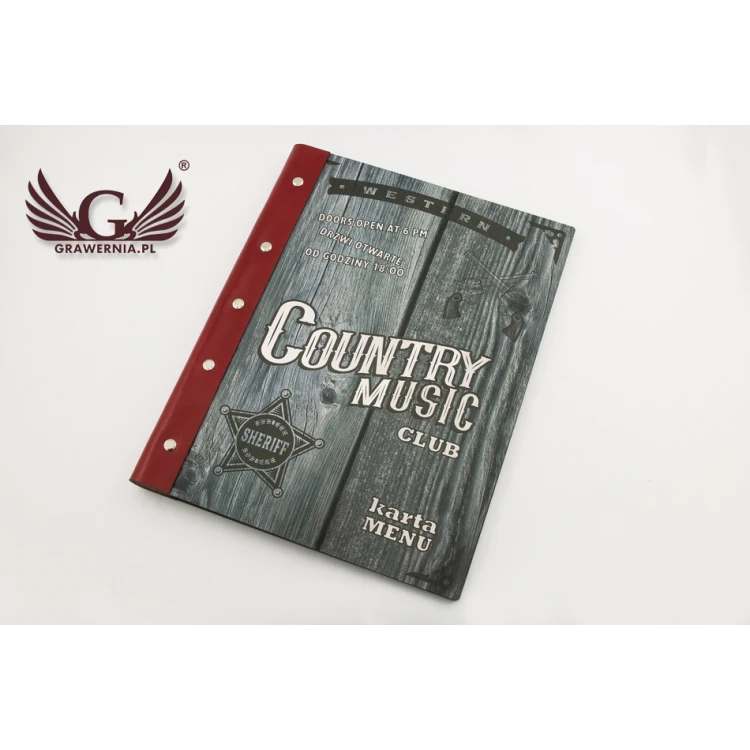 Speisekarte COUNTRY - MEN011