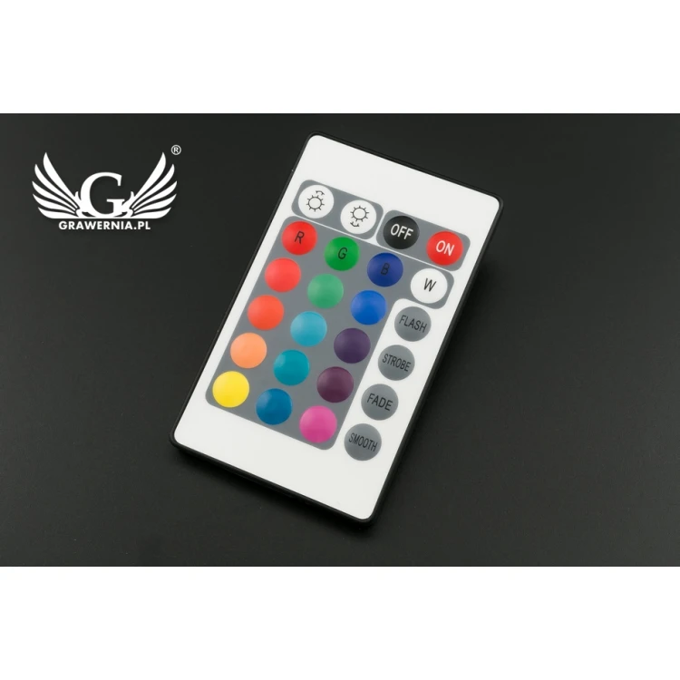 Karussell - 3D LED RGB Lampe mit Fernbedienung - L3D010