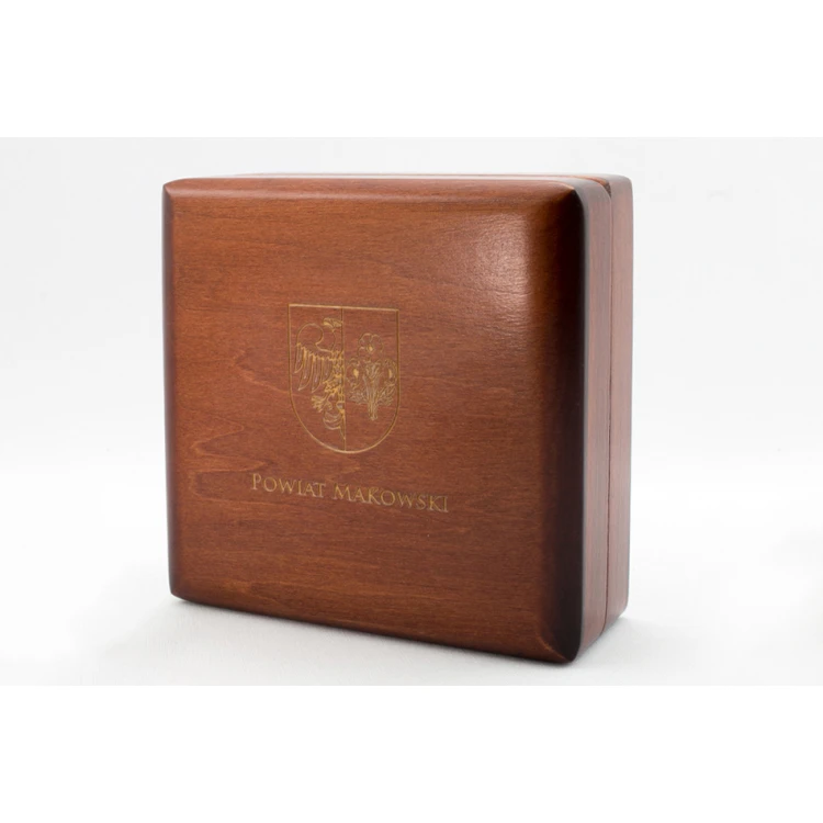 Holzbox Etui für Medaille mit 70mm Durchmesser - KAS04