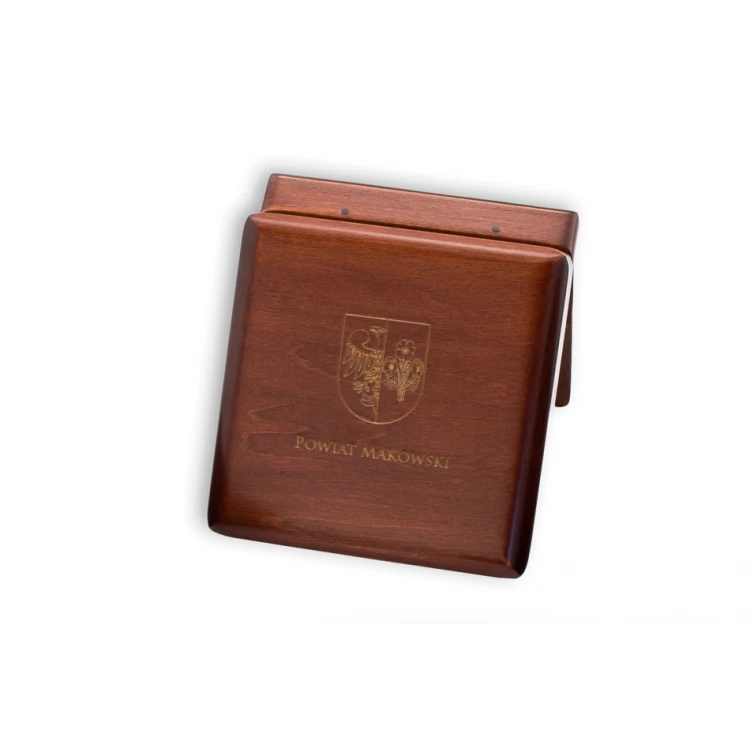 Holzbox Etui für Medaille mit 70mm Durchmesser - KAS04