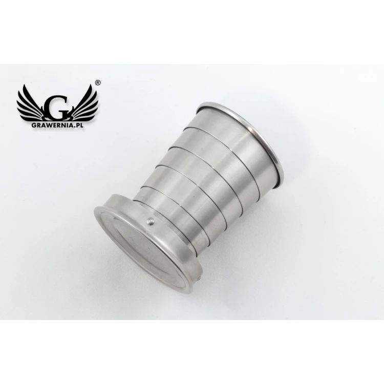 Faltbares Schnapsglas Prost 65 ml - mit beliebiger Gravur