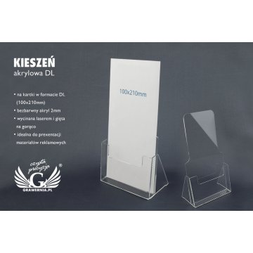 Akryltasche DL (100x210mm) - Modell K006