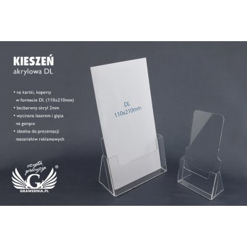 Akryltasche DL (110x210mm) - Modell K007