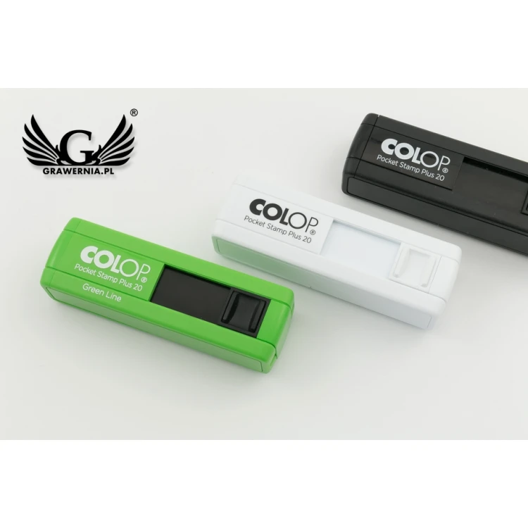 Taschenstempel Colop Pocket Plus 20 - Abdruckgröße: 38x14mm - COL018