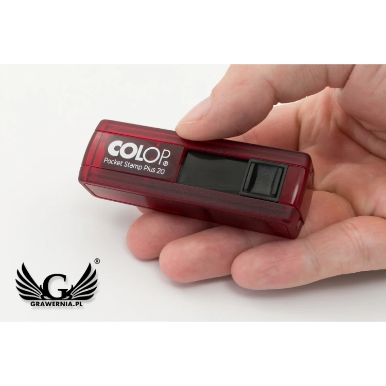 Taschenstempel Colop Pocket Plus 20 - Abdruckgröße: 38x14mm - COL018