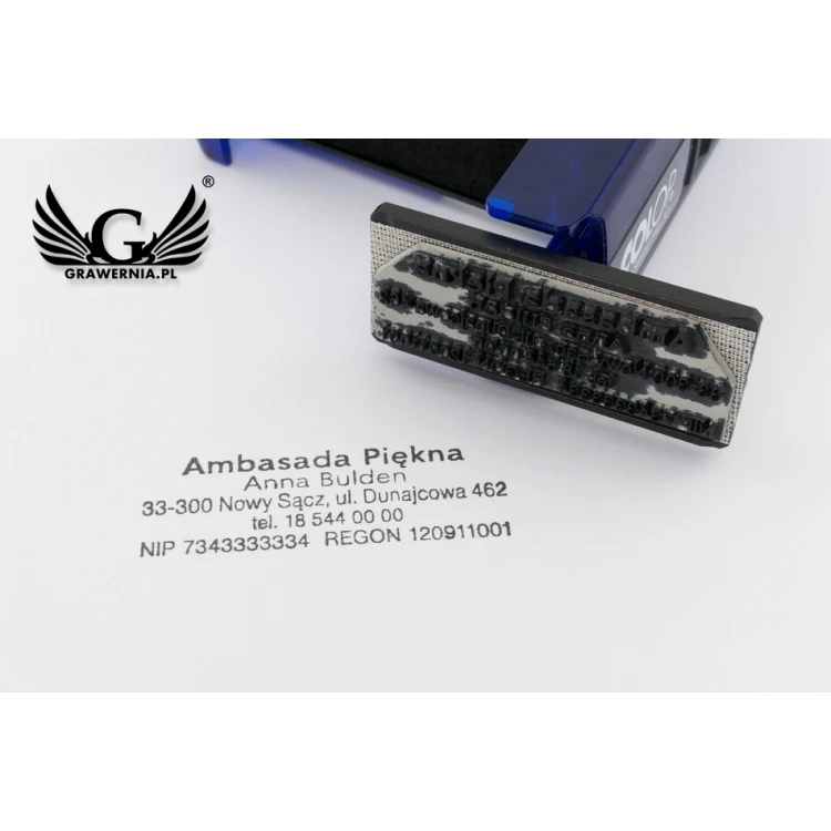 Taschenstempel Colop Pocket Plus 30 - Abdruckgröße: 47x18mm - COL019