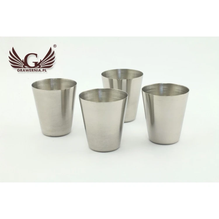 Graviertes Schnapsgläser-Set Cheers 30ml x 4 Stück