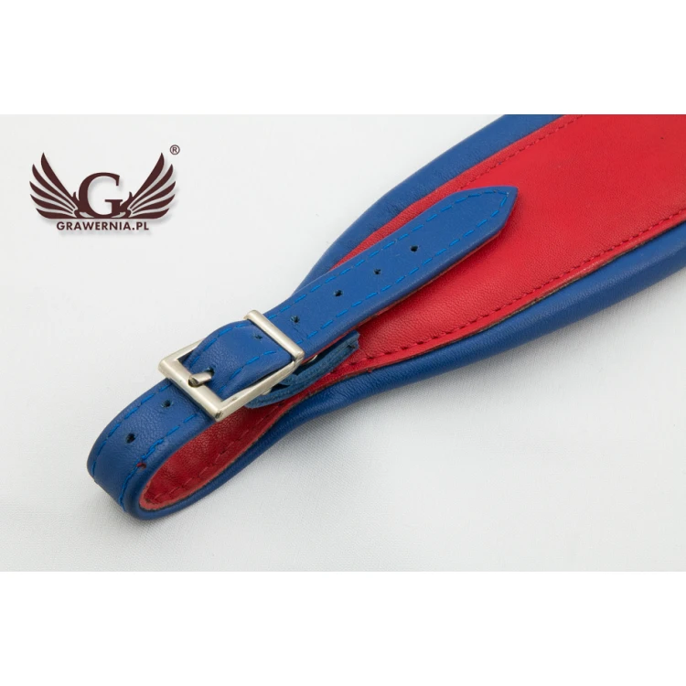KOMPLETTSET GURTE FÜR AKKORDEON rot-blau - Modell Reeds - Komfort Version - PDA004