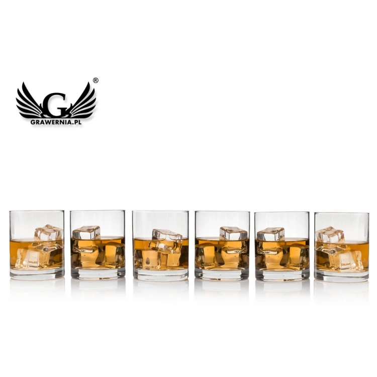 Whiskygläser mit Gravur 6 Stück - Baldwin - SZK001