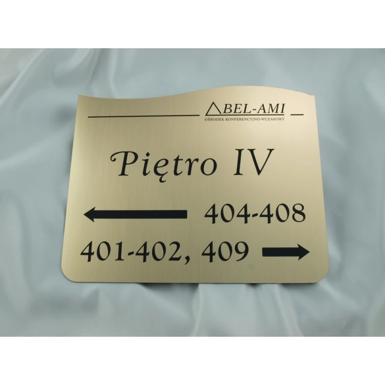 Set von Hotel-Schildern - SZ045 - Design und Kostenvoranschlag für die Herstellung eines Schildersystems zur Selbstmontage