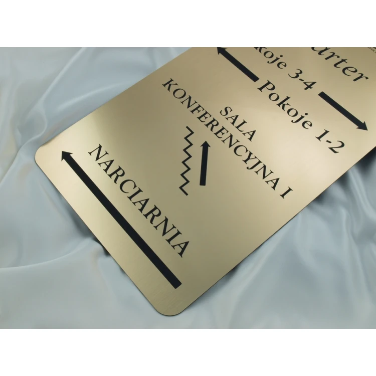 Set von Hotel-Schildern - SZ045 - Design und Kostenvoranschlag für die Herstellung eines Schildersystems zur Selbstmontage