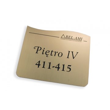 Set von Hotel-Schildern - SZ045 - Design und Kostenvoranschlag für die Herstellung eines Schildersystems zur Selbstmontage