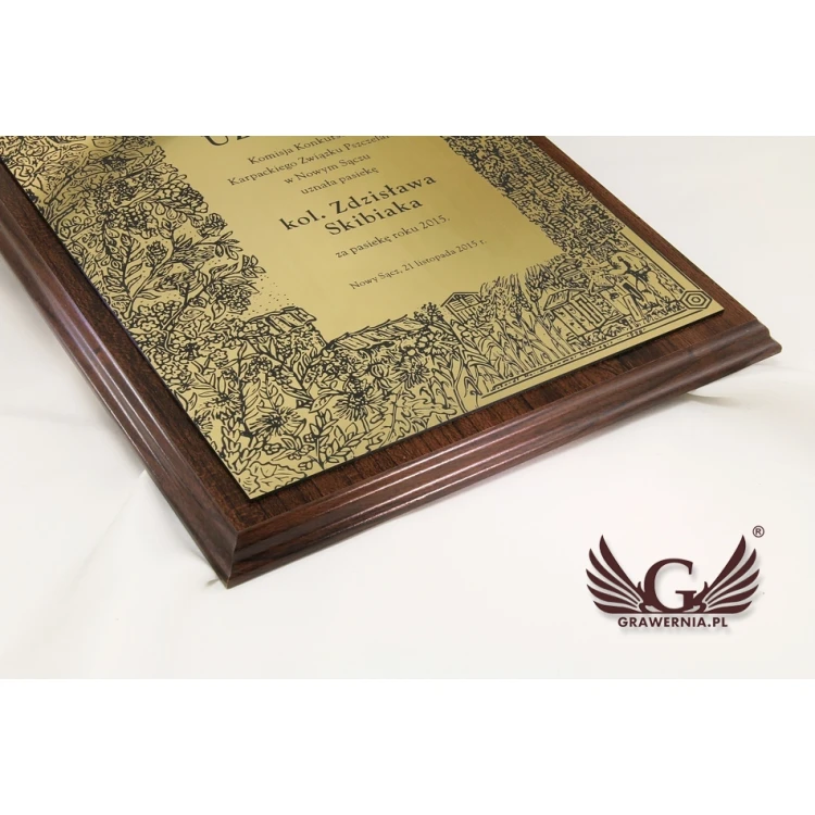 ANERKENNUNGSURKUNDE - GOLD - SL047